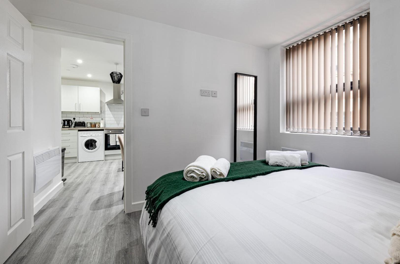 Top Floor Apartment With Private Balcony In Stockport Centre By Hass Haus Eksteriør bilde