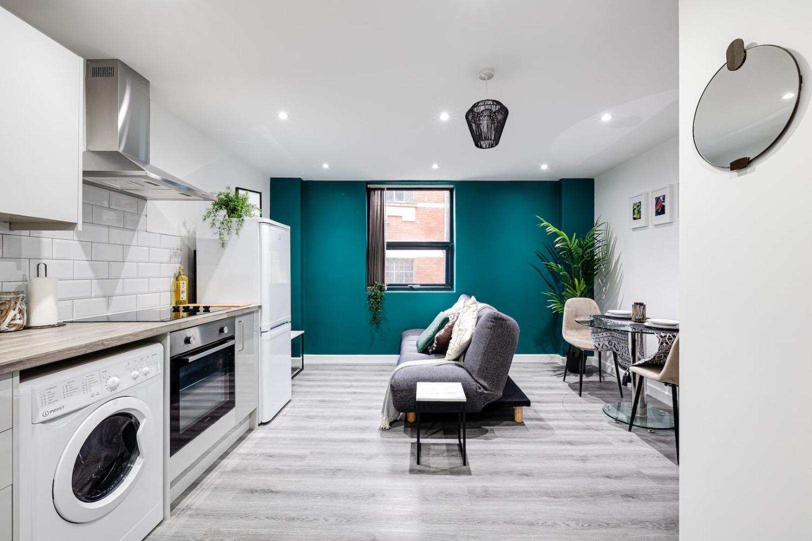 Top Floor Apartment With Private Balcony In Stockport Centre By Hass Haus Eksteriør bilde